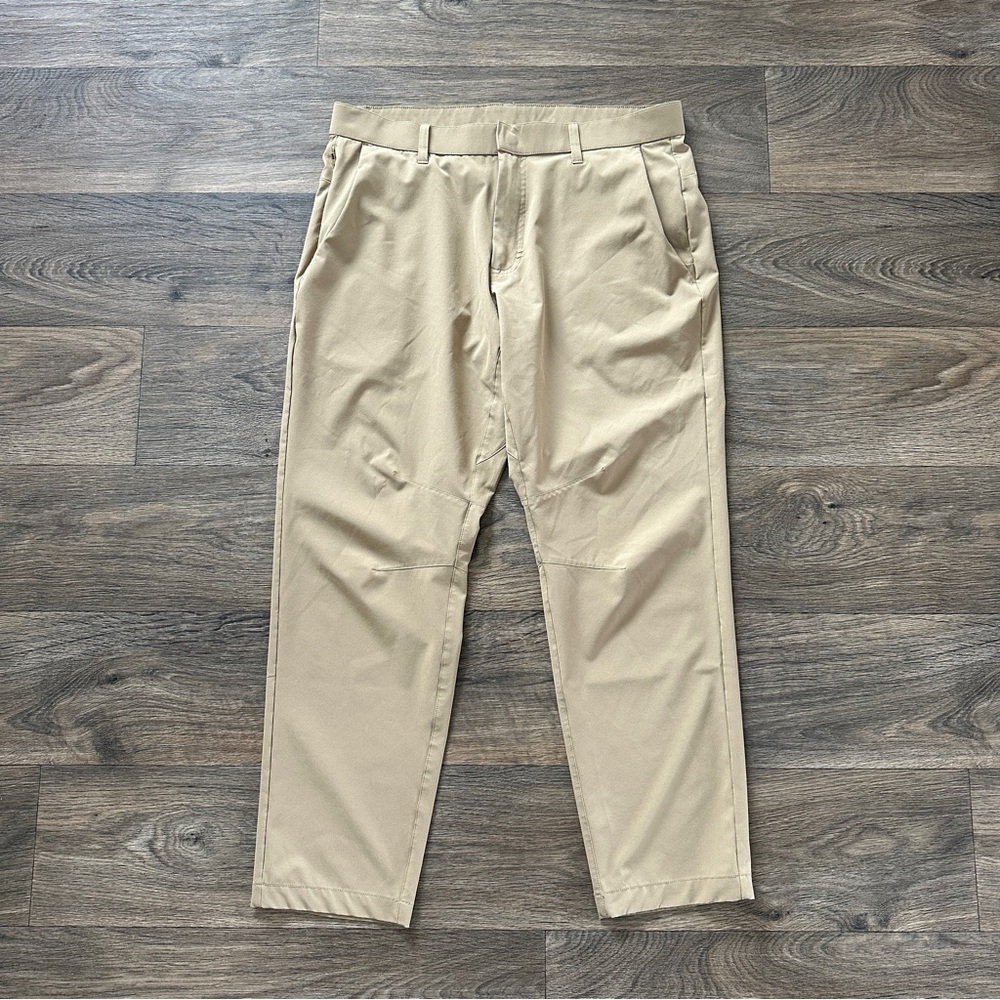 Fabletics Khaki ‘The Only Pant’ Sz 33x30